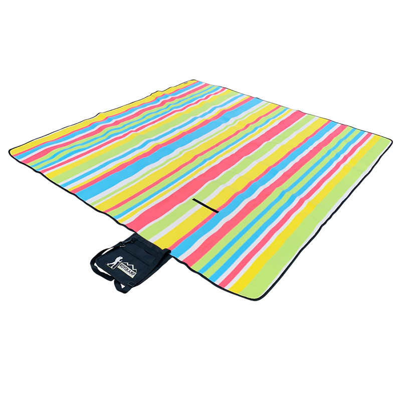 Fleece Picnic Blanket with Foam Padding