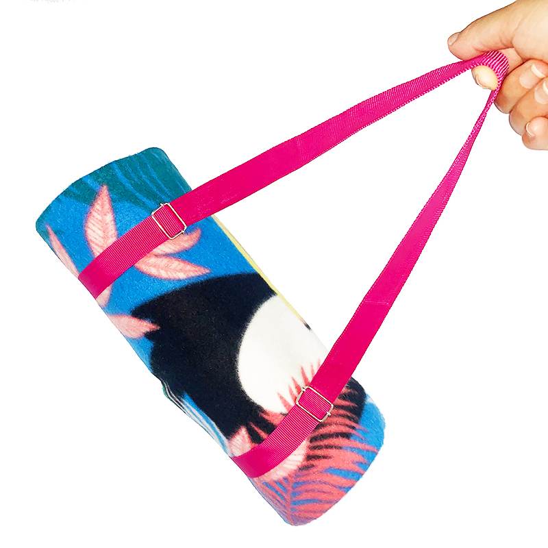 Fleece Picnic Blanket with Foam Padding